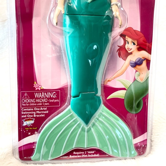 New RARE 13” Disney Princess Swimming Adventures Little Mermaid Ariel Doll - Picture 8 of 8